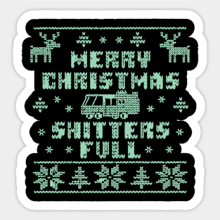 Merry Christmas Shitters Full Sticker